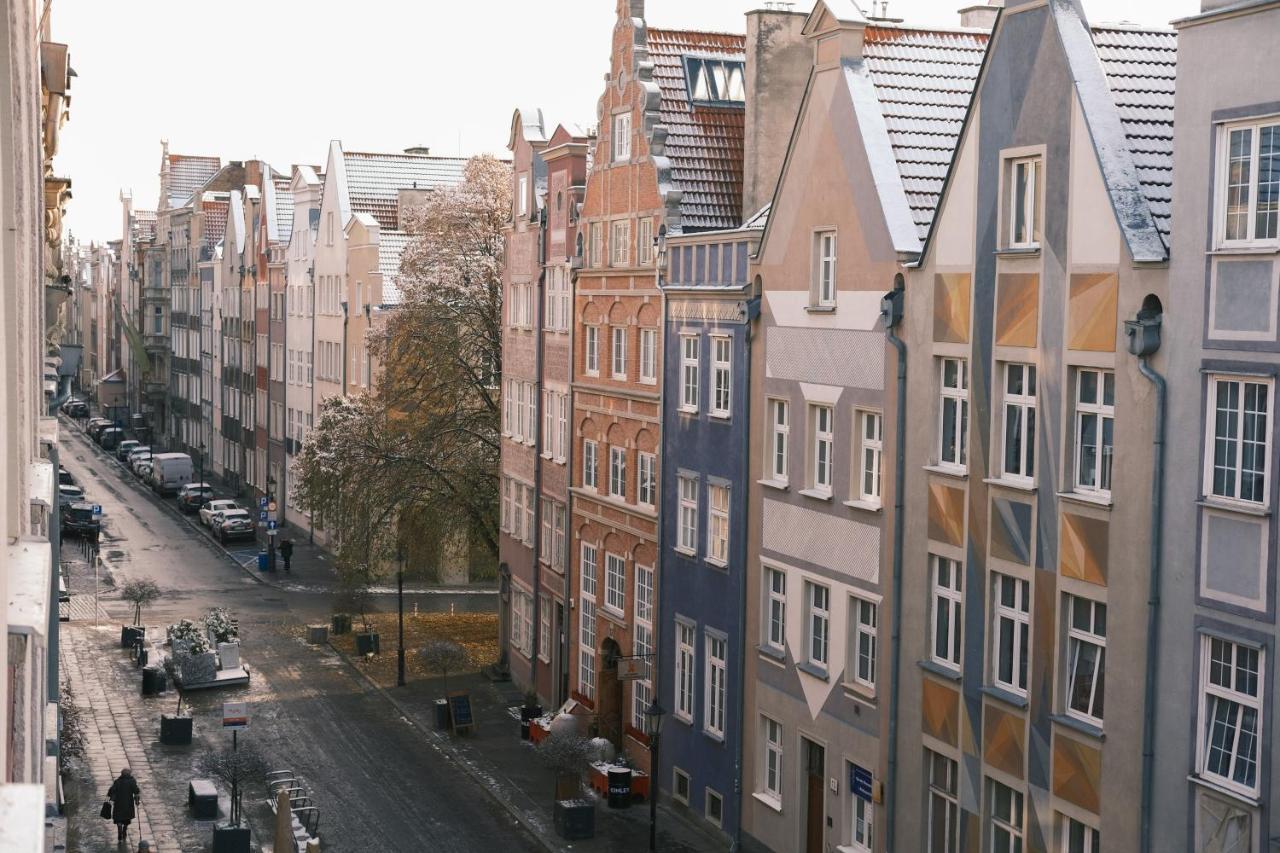 Apartament Zielony Lub Bursztynowy Z Parkingiem Stare Miasto Gdańsk Exterior foto